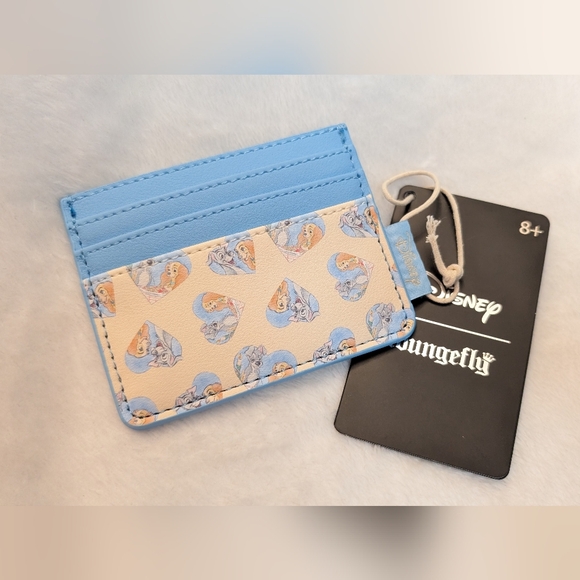 Loungefly Disney lady and the tramp card holder wallet NWT - Picture 1 of 3